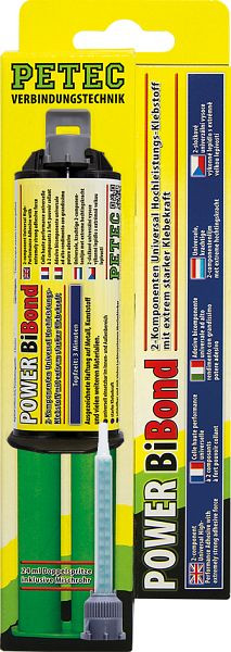 Petec Power Bibond, Topfzeit 3 Minuten, 24ml, Sb-Karte, VE: 10 Stück, 98625
