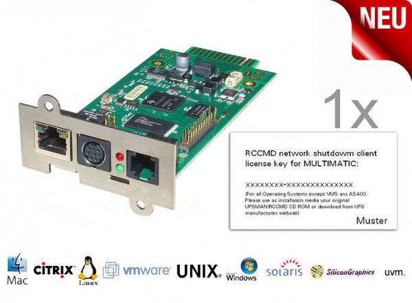 GENEREX Netzwerkkarte AR2041 Professional SNMP mit einer Lizenz, AR2041