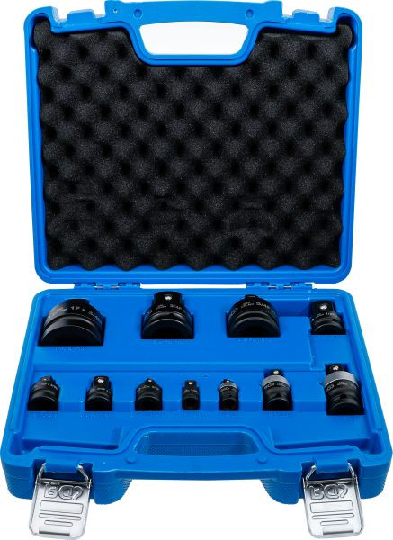 BGS Kraft-Adapter- und Kugelgelenk-Satz, 6,3 mm (1/4") - 25 mm (1"), 11-teilig, 25140