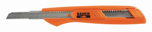 Bahco Cuttermesser mit Abbrechklinge, 9 mm, 3er Pack, KG09-01-3P