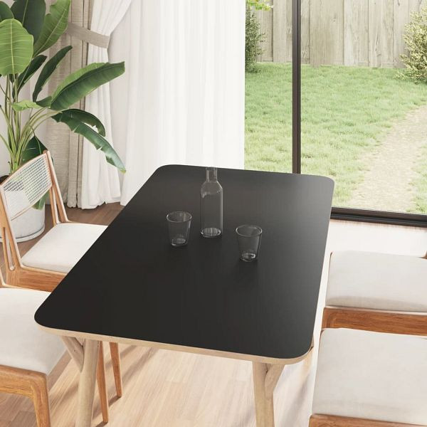 vidaXL Möbelfolien Selbstklebend Mattschwarz 90x500 cm PVC, 3206483