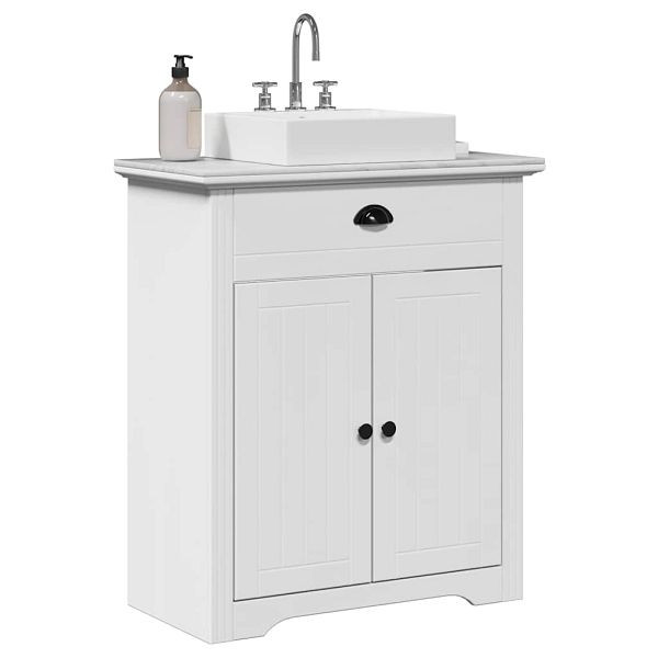vidaXL Waschbeckenunterschrank BODO Weiß 70x35x80 cm, 4016863