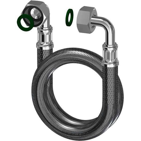 KWC Anschlussschlauch DN10, G1/2 x G1/2, Länge 200 mm, S-Form, 2030056127