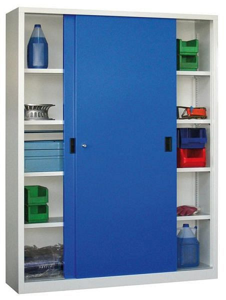 Pavoy Schiebetürenschrank 1950/500/1500, Böden verzinkt, 30302-150-500-735716