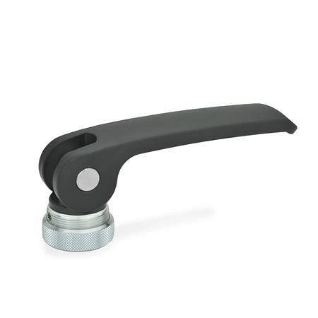 Ganter Exzenterspanner mit Innengewinde, Hebel Zink-Druckguss (GN 927-63-M6-B-B), VE: 25 Stück, 927-63-M6-B-B