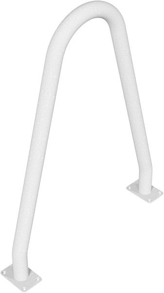 Schake Baumschutzbügel aus Stahlrohr Ø60mm, -zum Aufdübeln- Breite 800mm, Gesamthöhe ca. 1050mm, feuerverzinkt, 463_00P