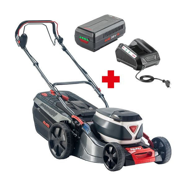AL-KO 36 V Akku-Rasenmäher 51.4 Li SP Comfort inkl. 1 Akku und Ladegerät, 123109