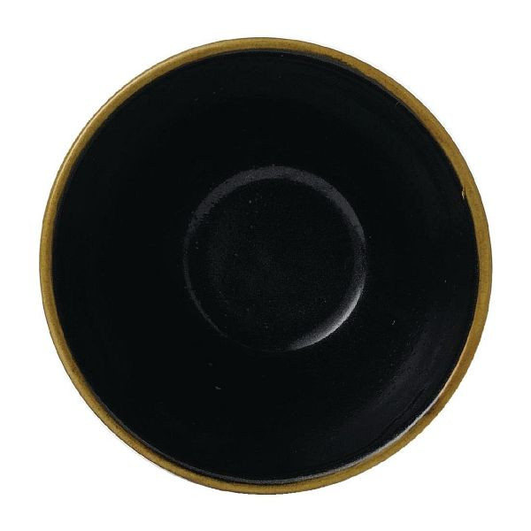 Churchill Super Vitrified Nourish, tiefe Schalen, zweifarbig, Zimtbraun, 102 mm (12 Stück), FD820