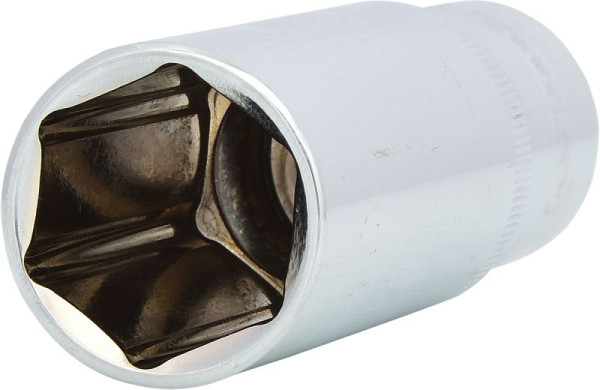 KS Tools 1/2" CHROMEplus Sechskant-Stecknuss, lang, 21mm, 918.1258