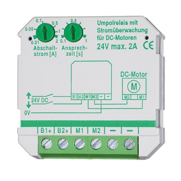 Kaiser Nienhaus DC-Motor-Umpolrelais 24V, UP, Parameter einstellbar, 330060