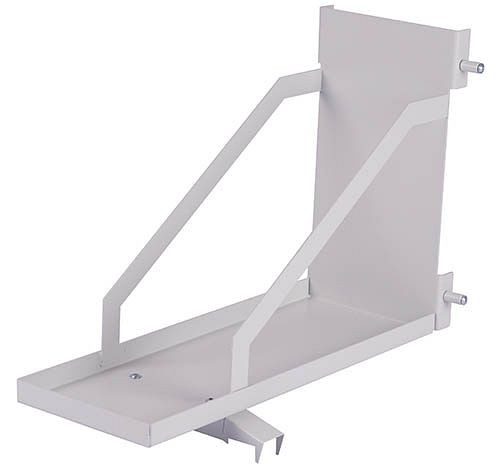 Bedrunka+Hirth PC-Halter A Ausführung rechts, zur Befestigung seitlich, Maße in mm (BxT): 250 x 550, 07.89.07