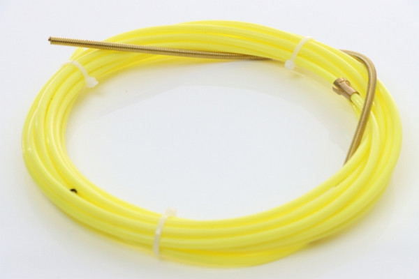 ELMAG PTFE-Seele 4 m 'gelb', für Alu-, Edelstahl u. Miglötdraht Ø 1,2 -1,6 mm, 1 Stück Packung, 59721