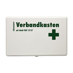 SÖHNGEN Verbandkasten, KIEL KU, weiß, mit Füllung Standard, DIN 13157, 3003046