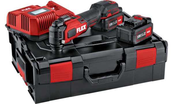FLEX Akku-Multitool 18,0 V mit StarlockMAX Aufnahme MT 18.0-EC/5.0 Set, 518417