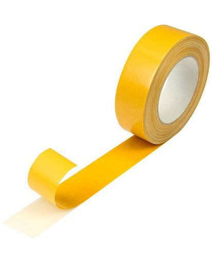 TransPak Doppelseitiges Klebeband, 38 mm breit x 25 m, Stärke 250µ, rückstandsfrei abzuziehen, VE: 24 Rollen, 299555