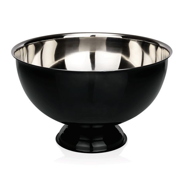 WAS Champagnerkühler, Durchmesser 38 cm, schwarz, Chromnickelstahl, 1521381