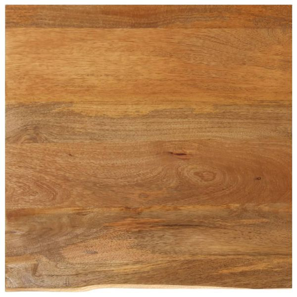 vidaXL Tischplatte mit Baumkante 60x60x2,5 cm Massivholz Mango, 370546