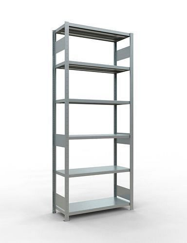 Schulte Fachbodenregal, Grundfeld, 6 Lagerebenen, Fachlast 250 kg, 1060 x 436 x 2500 mm, 278813