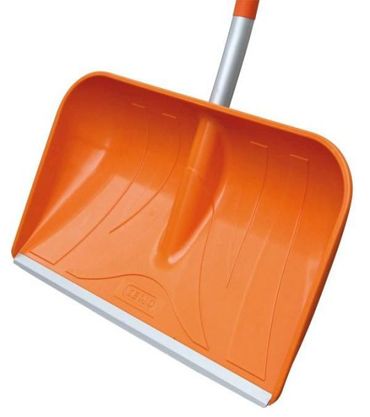 Cemo GFK-Schneeschaufel mit D-Griff, Länge mit Stiel 161 cm, Maße Schaufel: 56 x 36 cm, 10064
