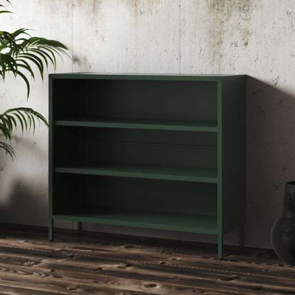 Jan Nowak Bücherregal klein LUCA 1000 x 900 x 350 mm Modern flaschengrün 1584 günstig versandkostenfrei online kaufen: große Auswahl günstige Preise