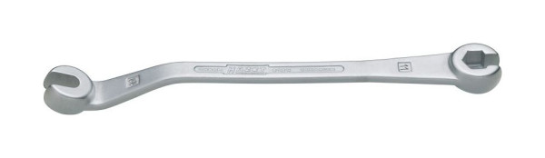 Hazet Bremsleitungs-Schlüssel, offen, Außen-Sechskant Profil, 11 mm, 612N-11