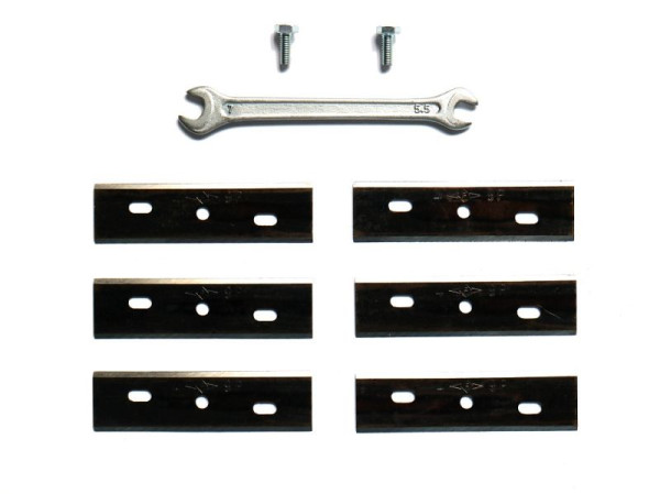 AL-KO Ersatzmesser für Robolinho® 300 E, 500 E,I,W, 1150 W (bestehend aus 3 Messersätzen (=6 Schneidmesser) inkl. Schraubmaterial), 127465