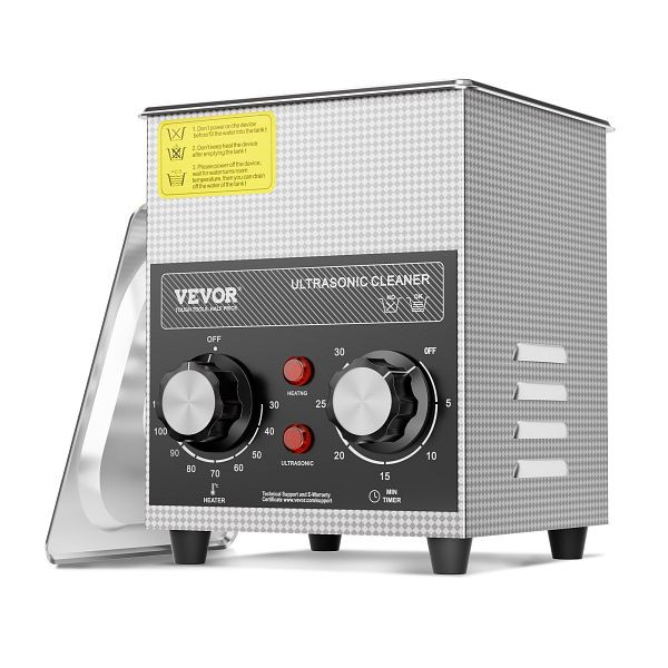 VEVOR Ultraschallreiniger mit Heizungstimer & Korb Digitale Schallmaschine 2L, XNKZCSBQXJ2L7F8OCV2