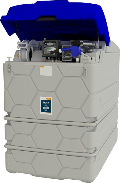 Cemo CUBE-Tank für AdBlue Outdoor Premium Agilis 2.500 l, komplett montiert, 12215