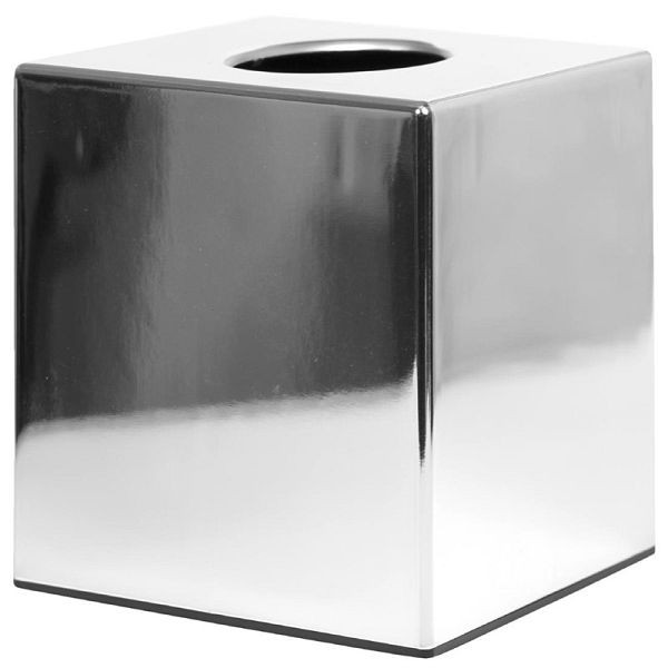 Bolero Taschentuchbox Kubus Chrom, für Taschentücher CF204, CC493