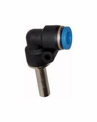 Riegler L-Steckverbindung mit Stecknippel, Stecknippel 16 mm, 125732