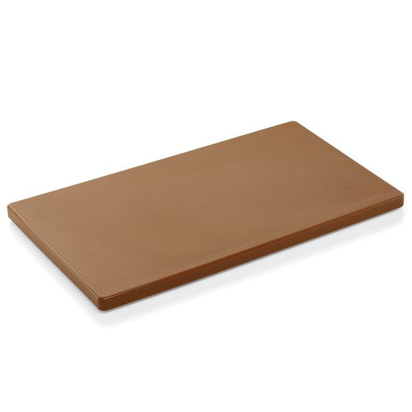 WAS Schneidbrett HACCP, 50 x 30 x 2 cm, braun, Polyethylen, 1830504