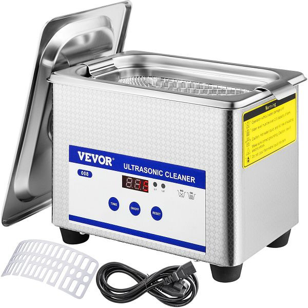 VEVOR Ultraschallreiniger 0,8 L Tankgröße, QXJ0.8LCSB0000001V2