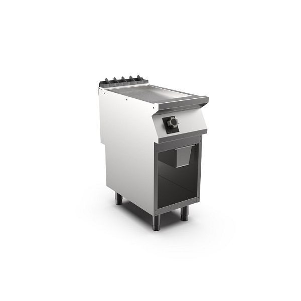 Mareno M1-900 elektrische Griddleplatte mit glatter, matter Chromplatte, 40cm, 400(B)x920(T)x900(H)mm, FT94ELCSG, 191.235