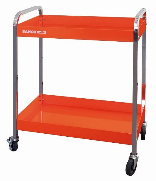 Bahco Rollwagen mit 2 Einlageböden, orange, 1470KC2, 7314150226696
