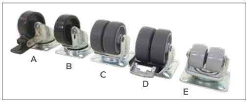 NordCap Rollensatz, lose beigelegt, VE: 4 Stück, 412442001