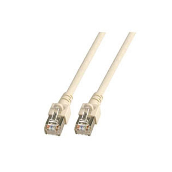 Dönges Patchkabel Cat. 5e 2xRJ45 F/UTP, 10 m, grau, 106457
