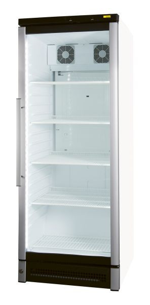 NordCap Glastürkühlschrank M 150, für Take-Away Kühlprodukte und Getränkekühlung, steckerfertig, Umluftkühlung, 477850150
