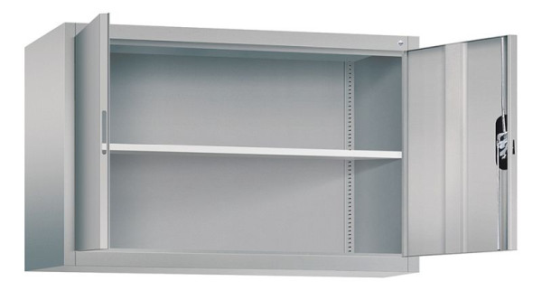 C+P Aufsatzschrank Acurado, H790xB1200xT400mm, Farbe: Weißaluminium, Muldengriff, 9465-000 S10168