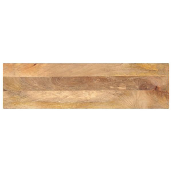 vidaXL Tischplatte 100x40x3,8 cm Rechteckig Massivholz Mango, 371515