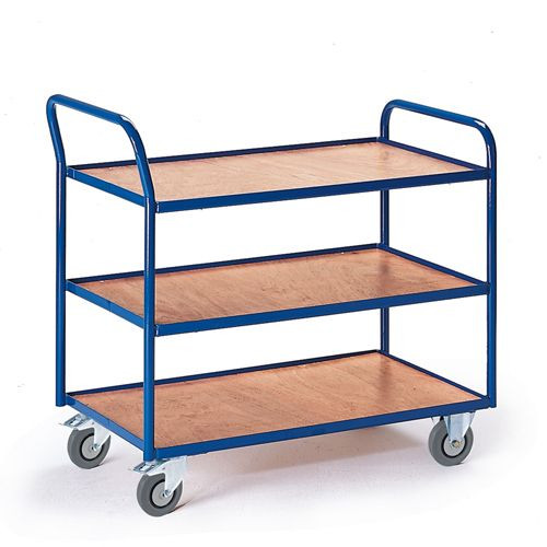 Rollcart Tischwagen mit 3 Etagen (1110x600), Tragkraft: 300 kg, 08-7436