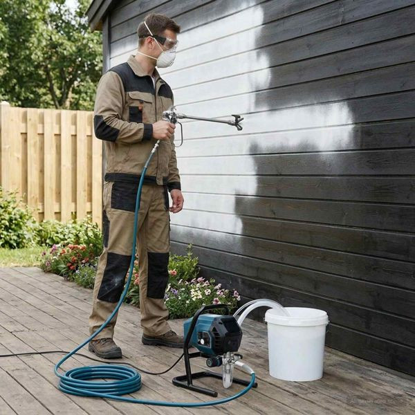 vidaXL Airless-Farbspritzgerät 7,6 m Schlauch 220V 1,5 L/min 200 Bar, 42044882
