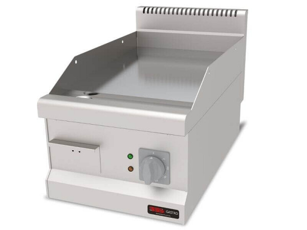 SGS Gastro Elektro Bratplatte Hardchrome, Glatt, 3.6 kW, Premium Serie 700, AEI470CR