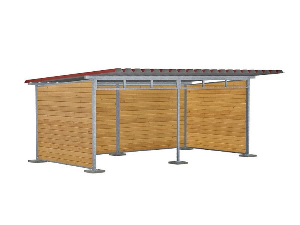 Growi Weidehütte 6000 x 3000 mm, Breite 6000 mm, Tiefe 3000 mm, 10014370