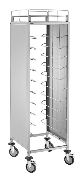 Bartscher Regalwagen 10GN1/1, Tragfähigkeit pro Einschub, max.: 10 kg, 300211