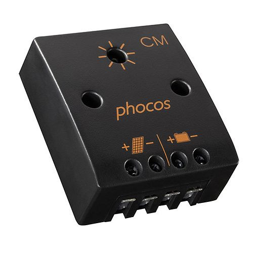 Phocos Solarladeregler, auch für kleine Solarsysteme geeignet, CM10, 320064, 4260028546782