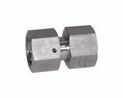 Riegler Einstellbare gerade Verschraubung mit Dichtkegel, 112332