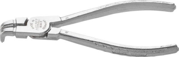 Hazet Sicherungsring-Zange, Norm: DIN 5256 Form D, Oberfläche: verchromt, Spitze stahlgrau, Länge: 139 mm, 1846B-0