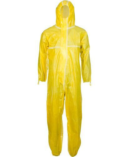 ASATEX Chemikalienschutz-Overall Basic, CE/PSA Kategorie III, Typ 4, 5, 6, Gr. XL, gelb, 129887