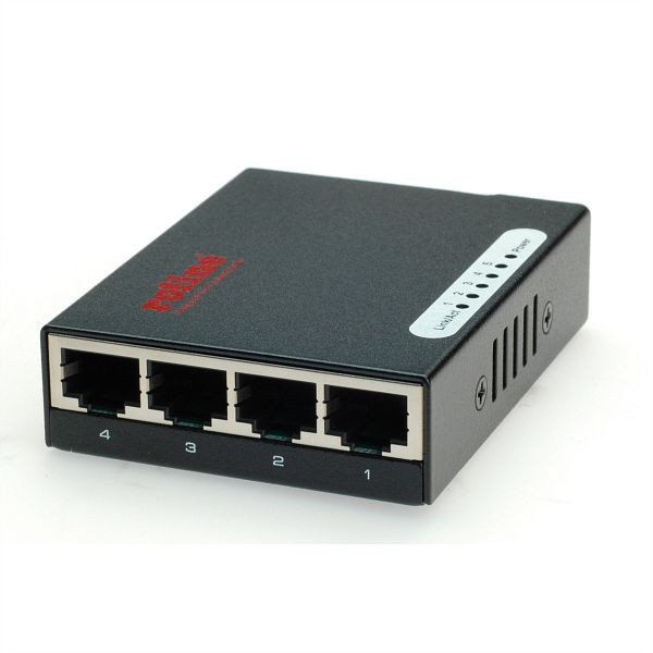 ROLINE Fast Ethernet Switch, Pocket, 5 Ports, 21.14.3133