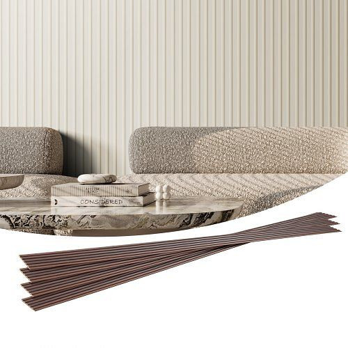 VEVOR Akustikpaneele, 8er-Set, 2450x166x9mm, WPC Holzpaneele, mattweiß, für moderne Innenwände & Geräuschreduzierung, WPCBTQBYGBL92KP7EV0